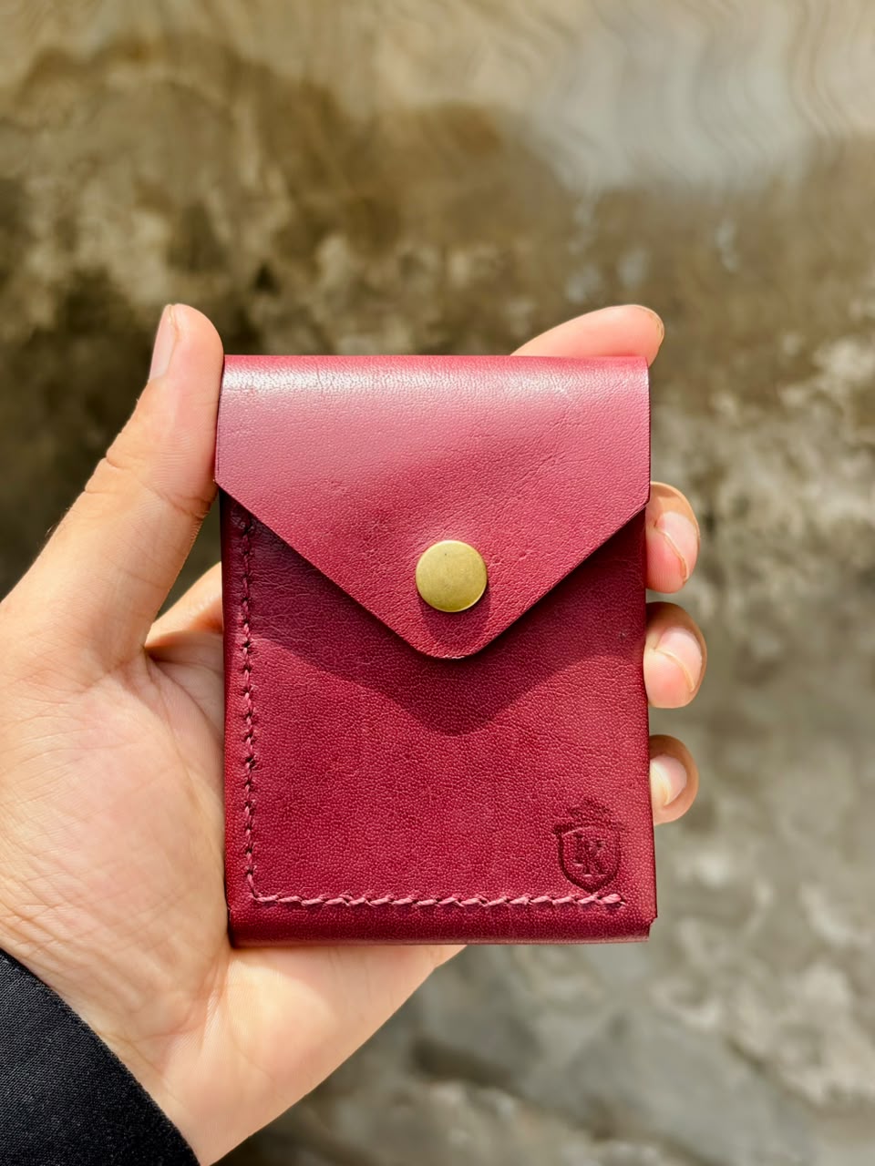 Urban slim wallet by leatherkraft.pk made by high quality full grain leather