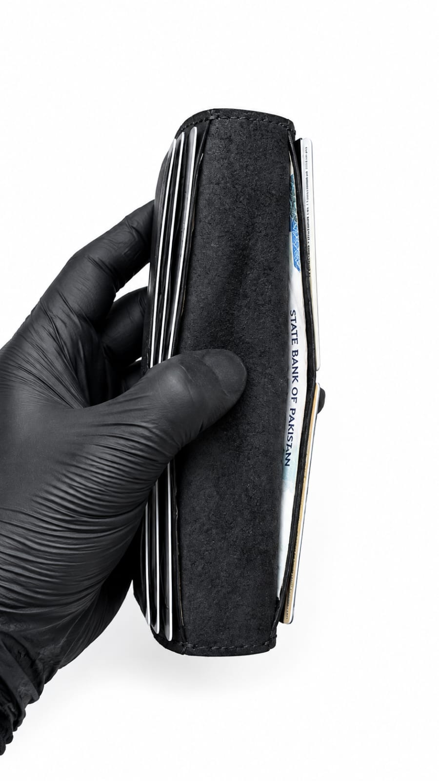 Long wallet made by pure leather of full grain