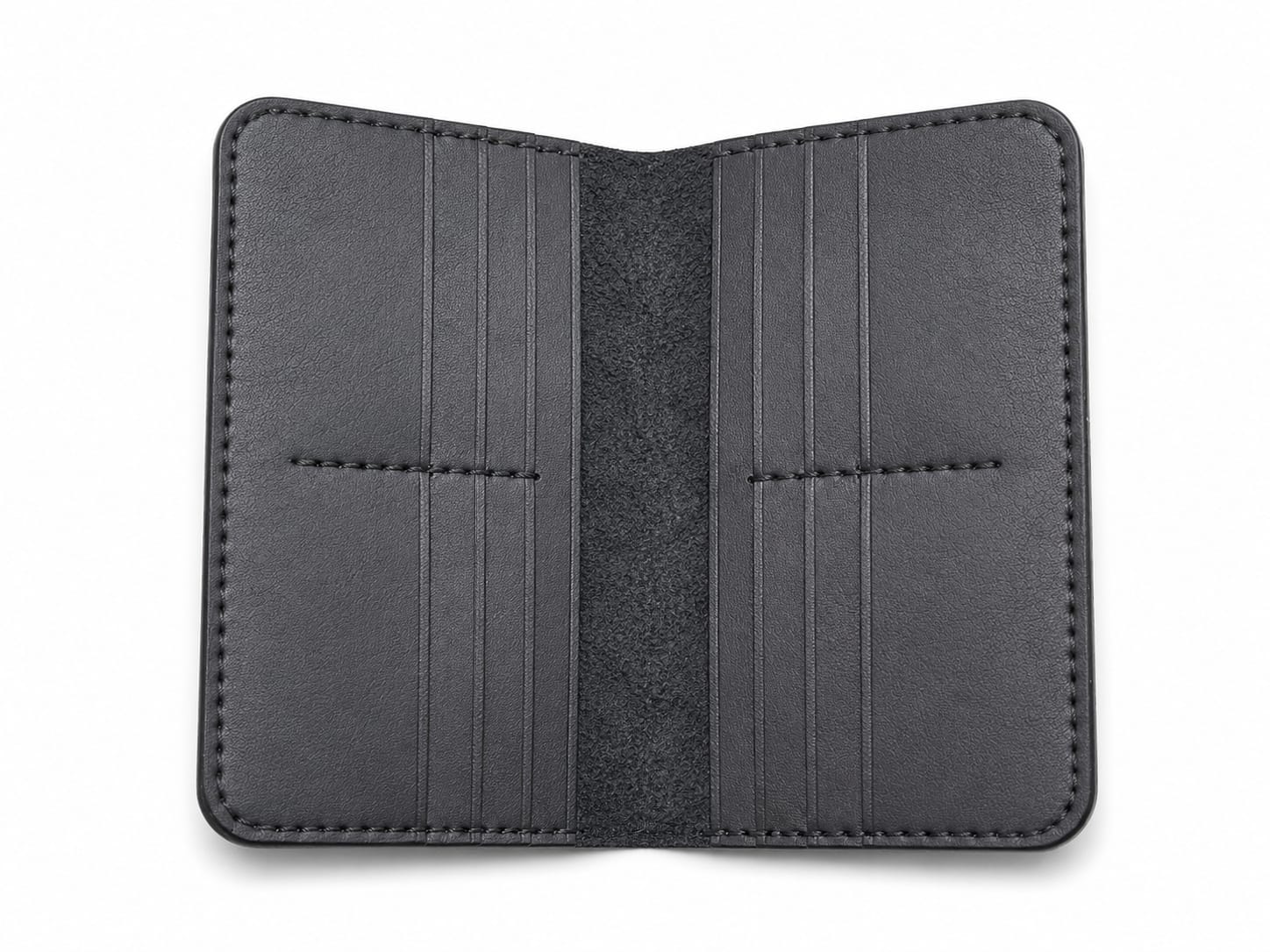 Long wallet made by pure leather of full grain
