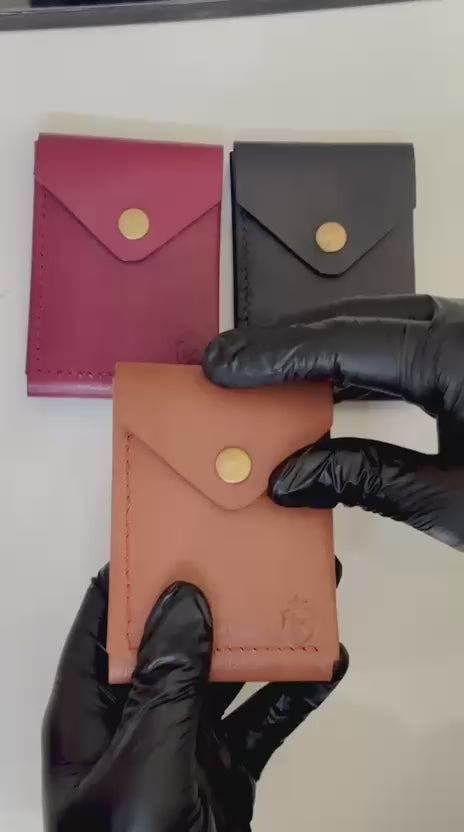 Urban slim wallet by leatherkraft.pk made by high quality full grain leather